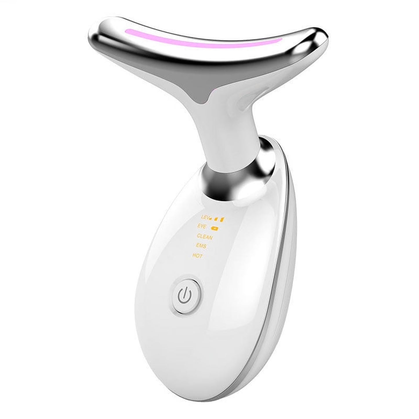 7-Color LED Face & Neck Massager — Skin Tightening & Anti-Aging Device