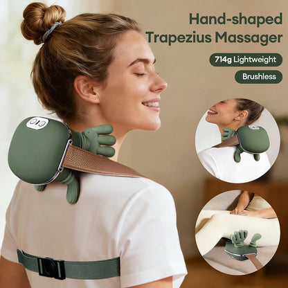 4D Neck & Shoulder Massager — Deep Kneading with Heat