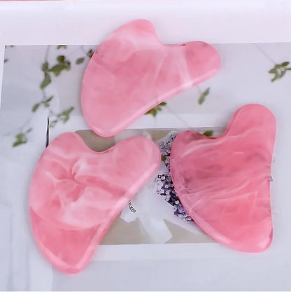 Gua Sha Beeswax Face Massager — Sculpting & Lymphatic Drainage Tool