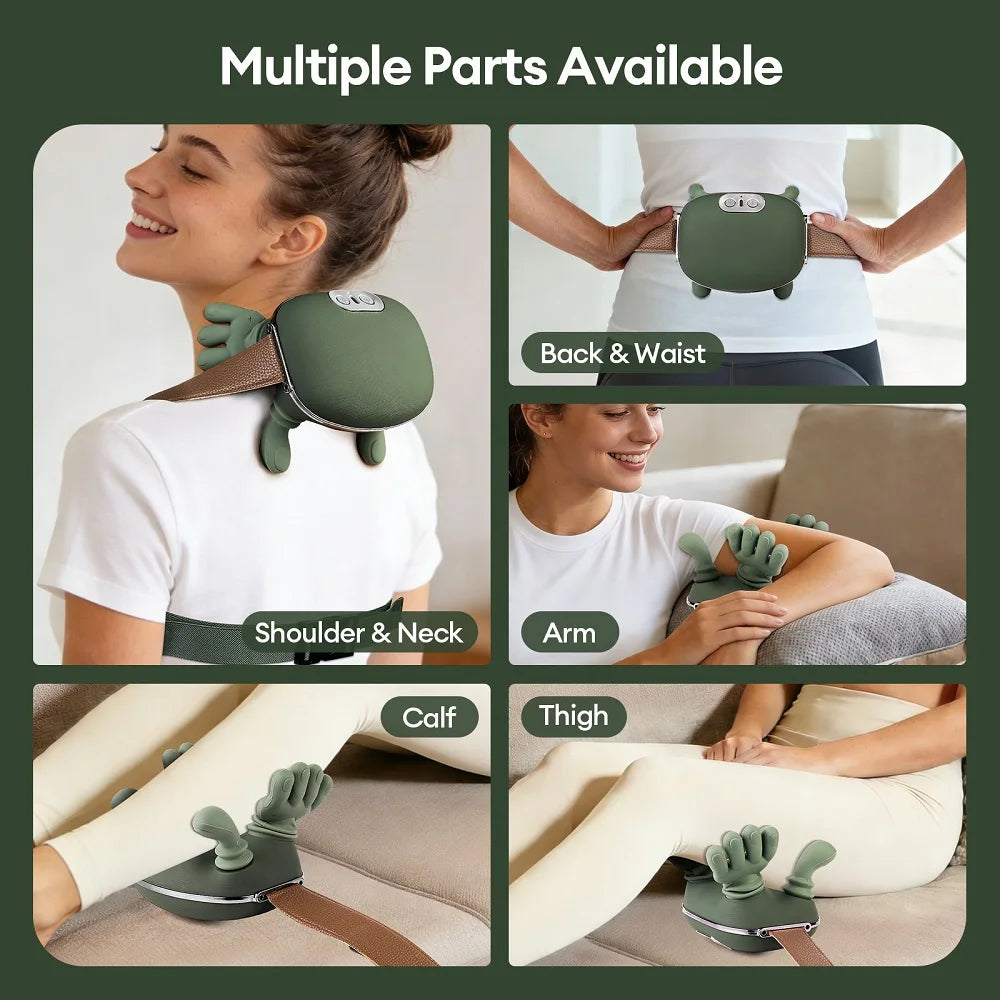 4D Neck & Shoulder Massager — Deep Kneading with Heat