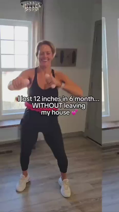 Smart Weighted Hula Hoop — Waist Trainer & Belly Massage Ring